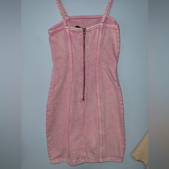 Denim Pink Dress 🩷 - Picture 2 of 3
